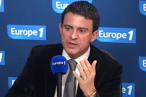Manuel Valls, ministre francais de l'interieure - photo (Europe1)