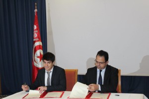 Signature d'un accord entre le ministère de la Formation Professionnelle et de l'Emploi et Mercy Corps