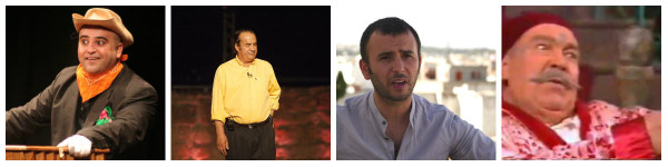 Jaafer Gasmi, Lamine Nahdi, Lotfi Abdelli et Hamda Ben Tijani