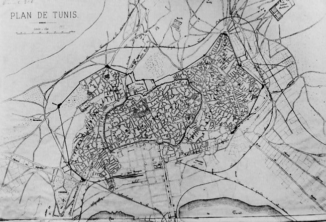 Tunis_map_plan_1881