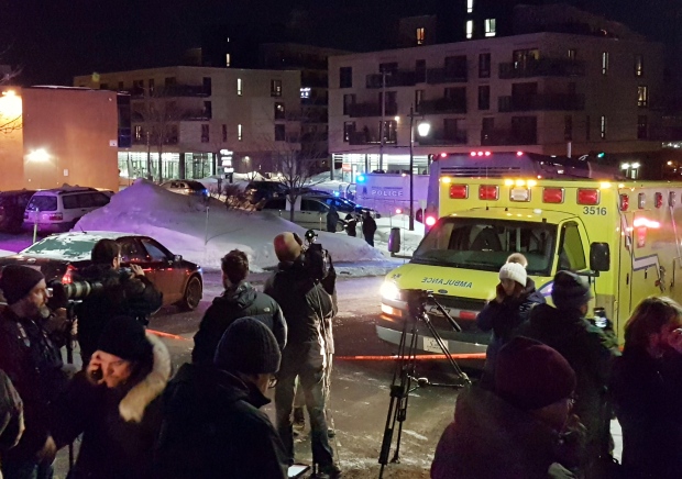 Six personnes ont été tuées dimanche soir dans une fusillade dans une mosquée de la ville de Québec (Reuters)
