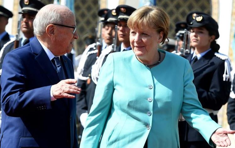 BCE - Merkel AFP