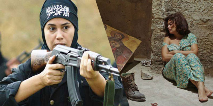 Hend Sabry dans le film Zahret Alep