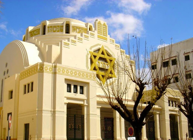 La Grande Synagogue de Tunis.