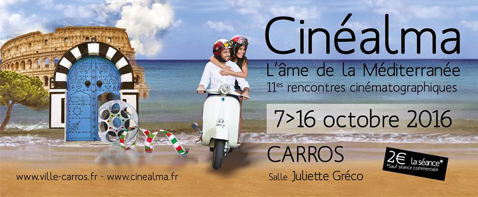Cinéalma, l’âme de la Méditerranée - Affiche 2016