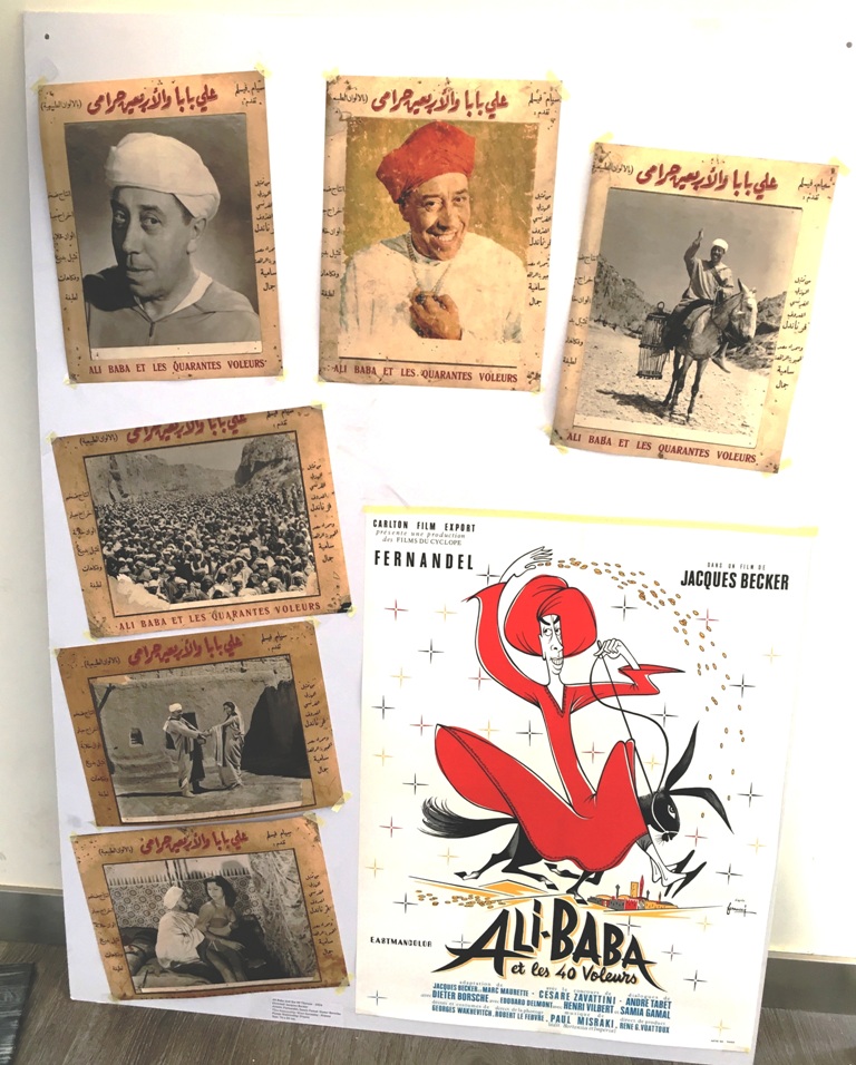 Fernandel dans le film Ali Baba et les 40 voleurs
