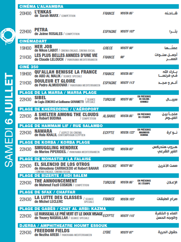 Manarat 2019 - Programme complet