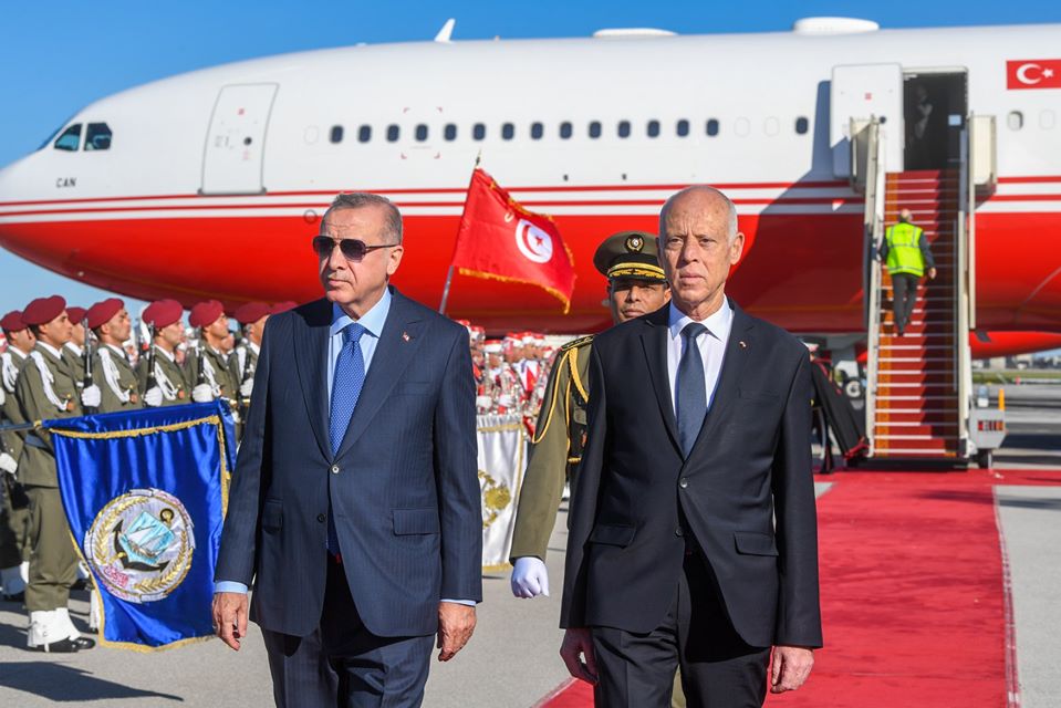 Erdogan en visite surprise à Tunis Erdogan en visite surprise à Tunis