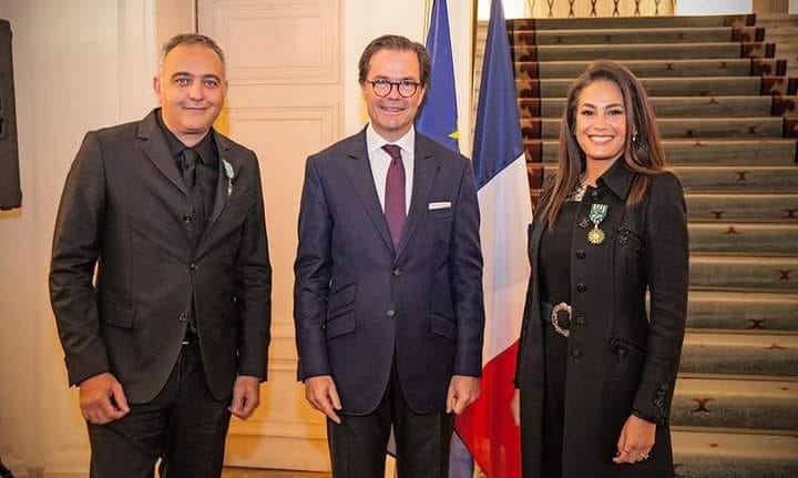 Hend Sabry, Officier des Arts et des Lettres