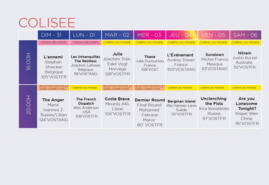 Programme JCC 2021 