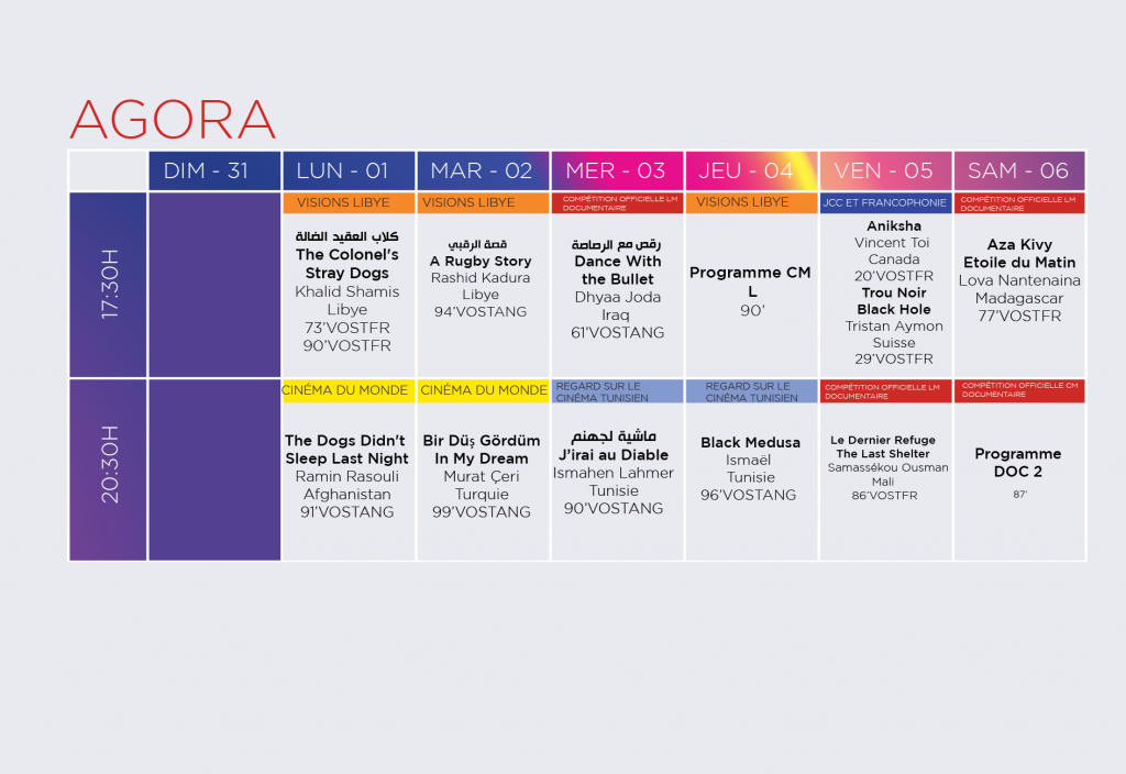 Programme JCC 2021 