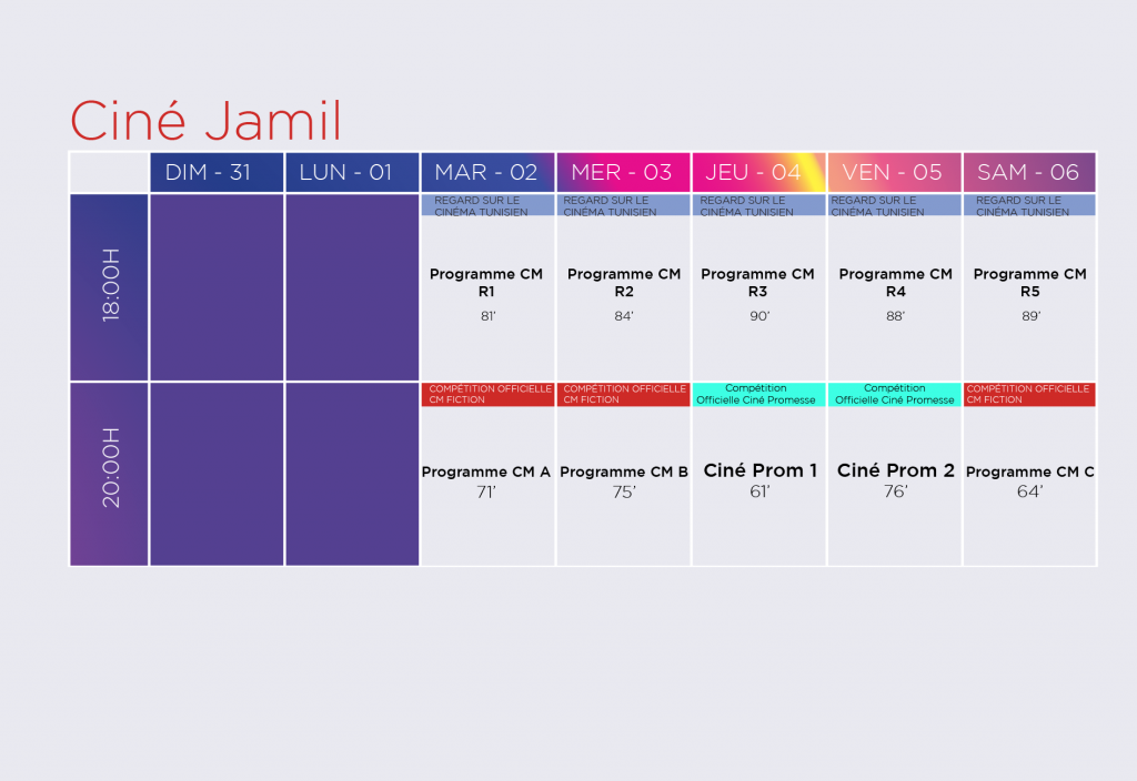 Programme JCC 2021 