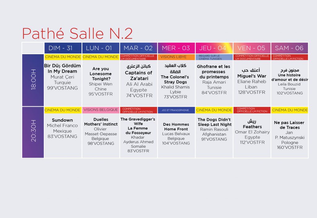Programme JCC 2021 