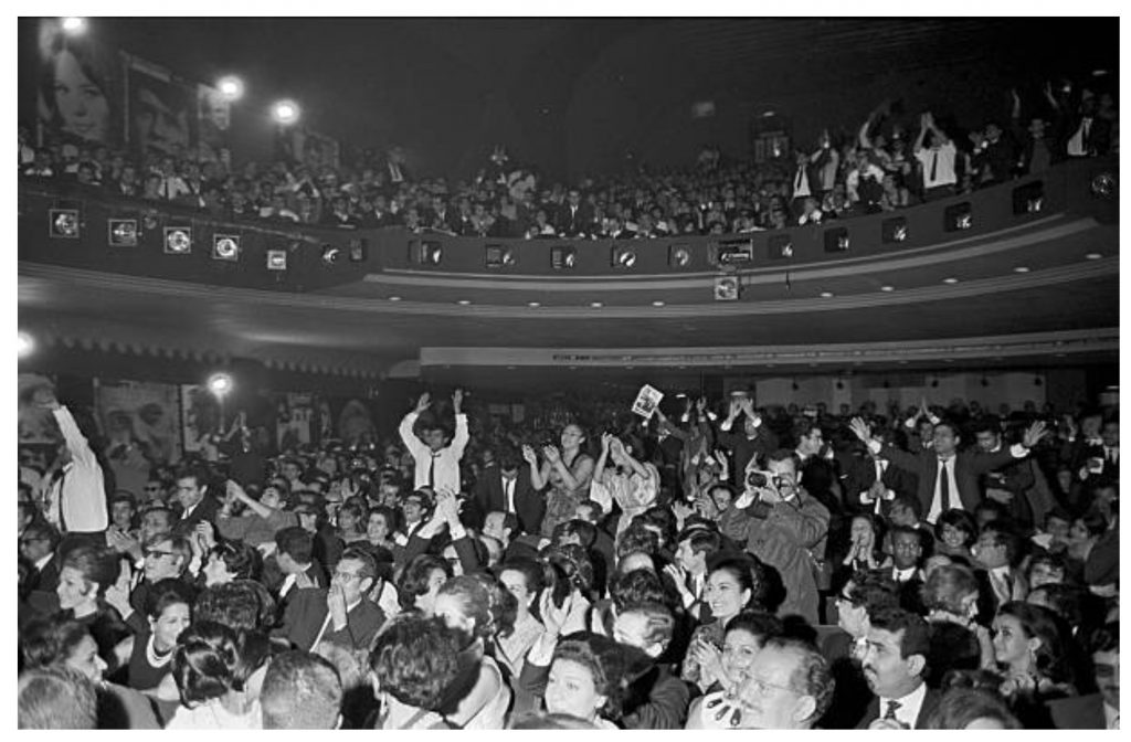 Om Kalthoum à l'Olympia à Paris