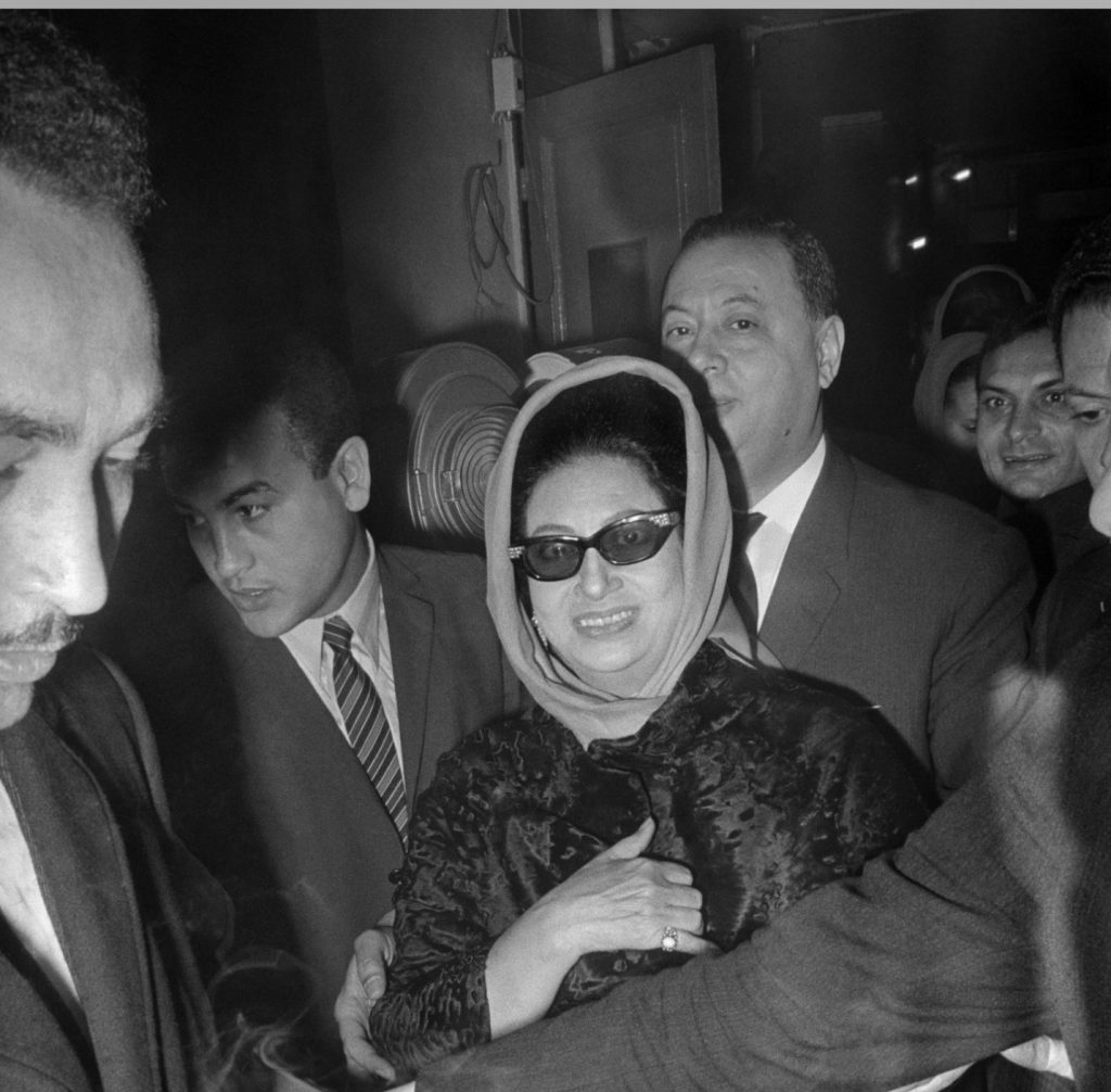 Om Kalthoum à l'Olympia à Paris