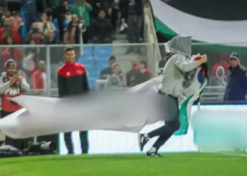 إيقاف مشجع نزع لافتة إشهارية أثناء مباراة تونس وملاوي