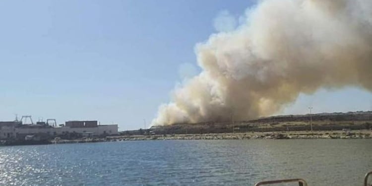 النيابة العمومية تأذن بفتح بحث في حريق مصب النفايات بصفاقس