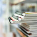 Notebook in store with great blurred backkground