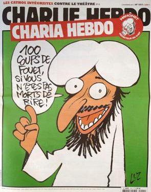 Charlie veut charrier avec son «Charia Hebdo», avec Mahomet comme rédacteur en chef…