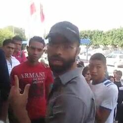 De Sousse à Nessma Tv, un manifestant omniprésent...