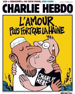 Après «Charia Hebdo», le Charlie «French Kiss» à un Musulman !