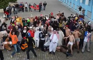 Tunis: des salafistes dégagés lors d'un Harlem Shake à Bourguiba School
