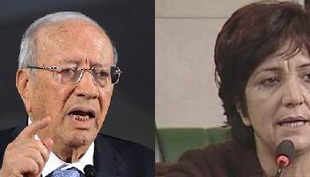 Soirée électrique entre Beji Caid Essebsi et Samia Abbou