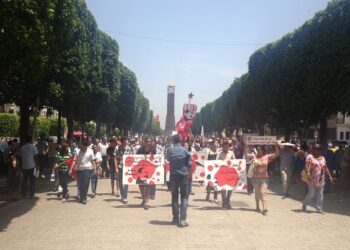 Les défenseurs de Chokri Belaid revigorés par les événements d'Egypte