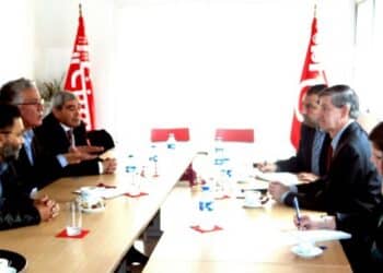 La rencontre du jour – Hamma Hammami reçoit l’ambassadeur américain !