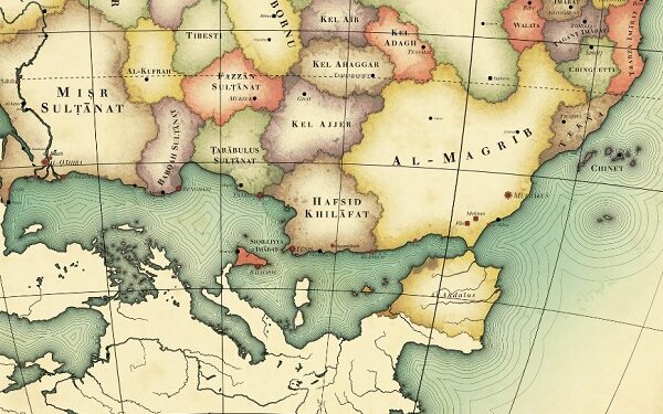 La carte de la Tunisie… n'eut été la colonisation de l'Afrique