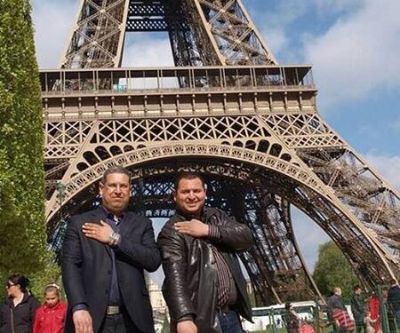 Rabii Abdi récidive - Quenelle sous la Tour Eiffel