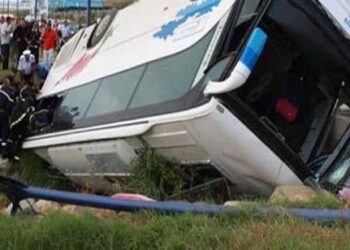 Un bus fait quatre tonneaux à Mahdia : 19 élèves blessés dont 2 dans un état critique