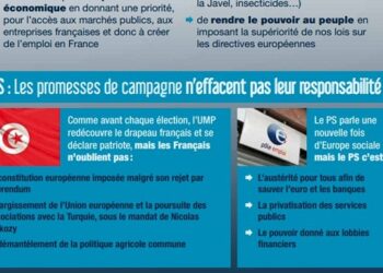 Quand le Front national confond les drapeaux de la Turquie et de la Tunisie