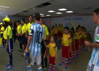 La déception d’un petit enfant face à son idole Lionel Messi