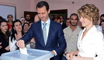 (M&agrave;j) - R&eacute;&eacute;lu avec 88,7% des voix, Bachar Al-Assad &eacute;crase toute concurrence