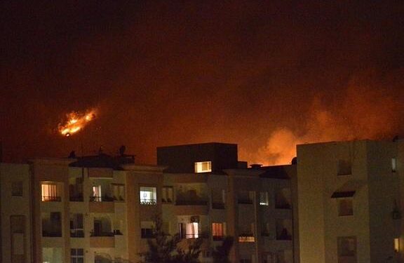 Fumée suspecte à la forêt d’Ennahli