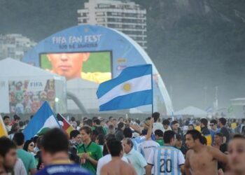 Coupe du monde - 100.000 Argentins &agrave; Rio de Janeiro pour chanter &laquo;Brasil decime que se siente&hellip;&raquo;