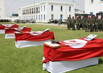 L'Aouina - Les adieux de la R&eacute;publique &agrave; ses 4 martyrs