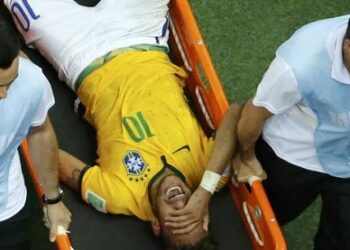 Coup dur pour le Br&eacute;sil : Coupe du monde termin&eacute;e pour Neymar