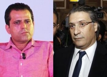 Slim Riahi porte plainte contre Nabil et Ghazi Karoui, Chafik Jarraya et Borhane Besaies