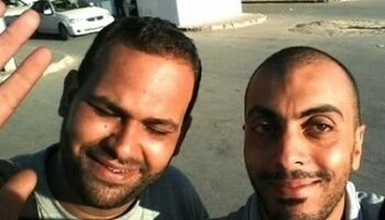 Rassemblement de soutien aux journalistes Sofiene Chourabi et Nadhir Ktari, d&eacute;tenus en Libye depuis deux mois