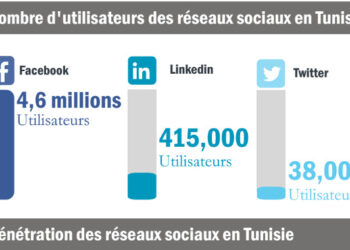 Tunisie Sondage : 53% des Tunisiens utilisent Internet, et 42% utilisent les r&eacute;seaux sociaux