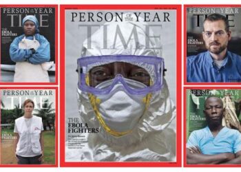 Les "combattants d'Ebola" élus personnalités de l'année 2014 par le magazine Time