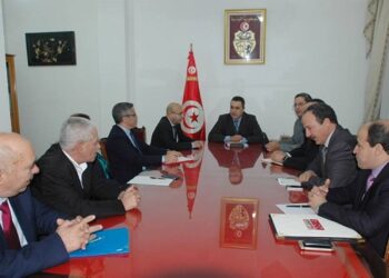 Le Quartette et le pr&eacute;sident de l&rsquo;ISIE en r&eacute;union avec Mehdi Jomaa