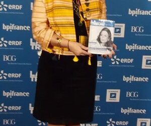 Wided Bouchamaoui prim&eacute;e pour son militantisme en faveur de la relance de l&rsquo;&eacute;conomie tunisienne
