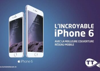 « L'incroyable Iphone6 » en vente chez Tunisie Telecom