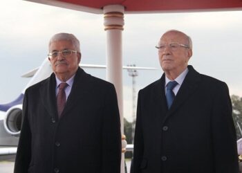 Mahmoud Abbas à Tunis pour une visite officielle de trois jours