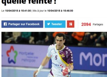 Handball : La fabuleuse feinte de Mahmoud Gharbi