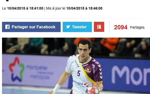 Handball : La fabuleuse feinte de Mahmoud Gharbi