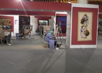 Concours de tapisserie murale au Salon de la Cr&eacute;ation Artisanale